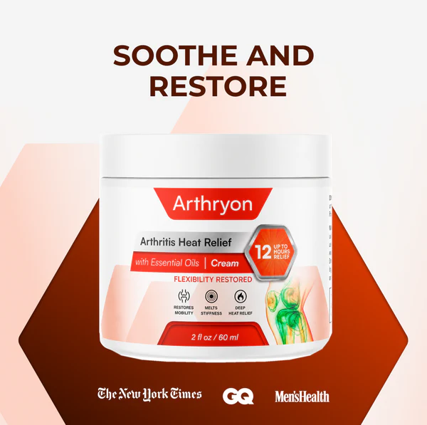 Person applying Arthryon cream to joints