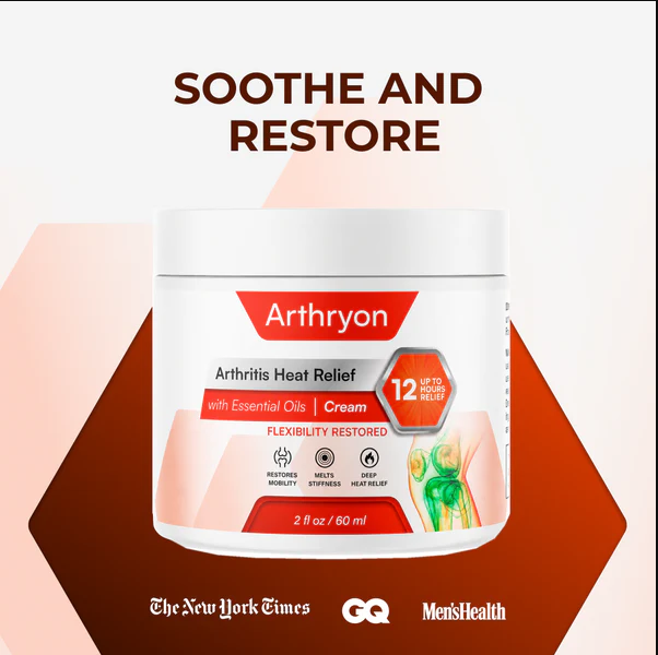 Person applying Arthryon cream to joints